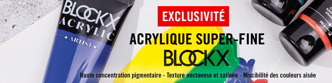Nouvelle acrylique Super-Fine Blockx
