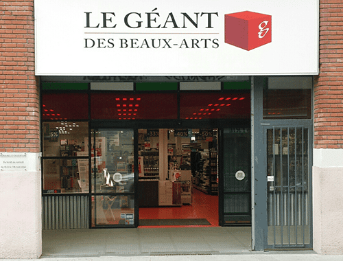 Nos magasins  Le Géant des Beaux-Arts - N°1 de la vente en ligne de  matériels pour Artistes